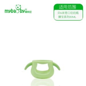 Quai silicon bọc bình sữa Loluli thủy tinh- xanh lá 80ml