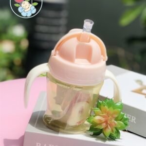 [Quà cho khách tích điểm FB] BÌNH TẬP UỐNG NƯỚC CHỐNG SẶC KHÁNG KHUẨN CÓ DÂY ĐEO180ML