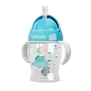 Combo 2 Bình tập uống Loluli heo xanh 280ml
