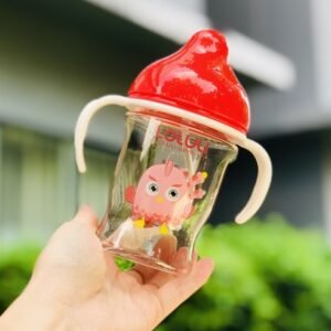 Combo 2 Bình sữa tritan Loluli phượng hồng 180ml